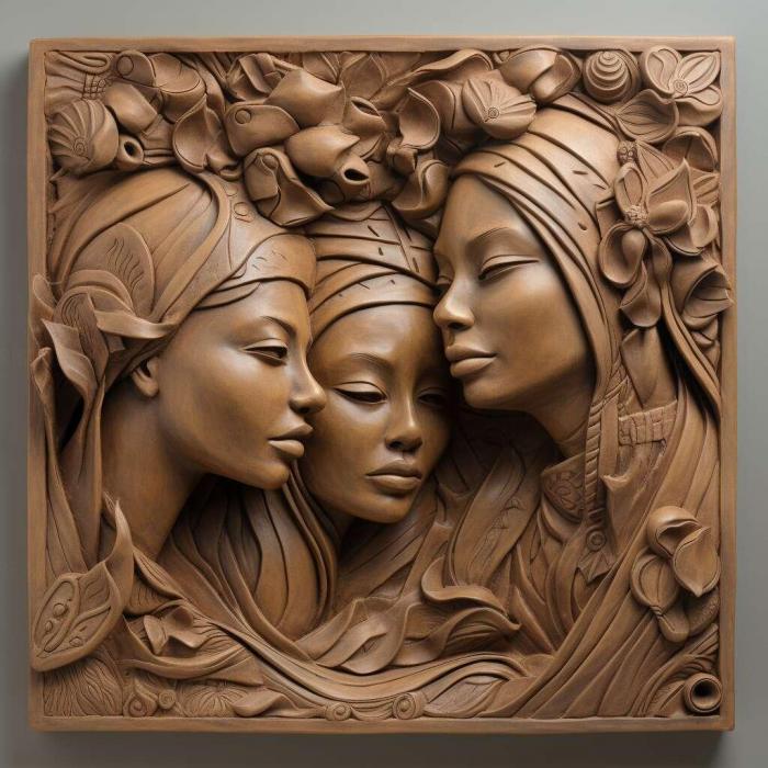 نموذج ثلاثي الأبعاد لآلة CNC 3D Art 